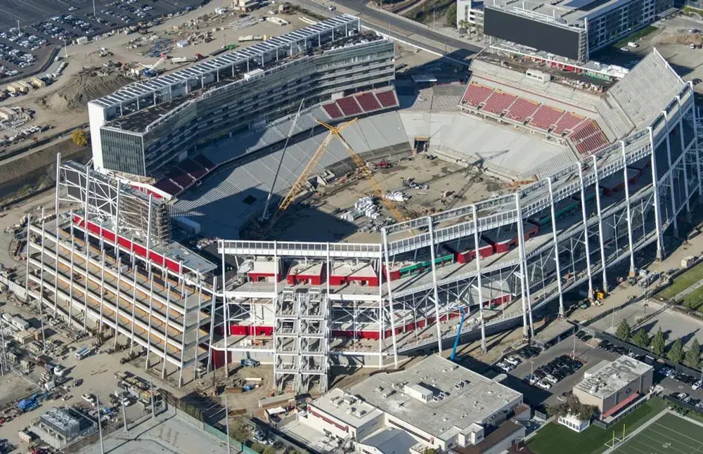 Geschichte von San Francisco Bay Area Stadium
